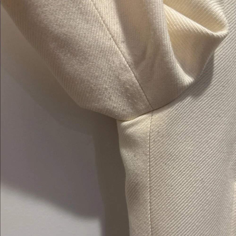 Reid’s Women's Ivory Double-Breasted Blazer US Size 6 - Picture 6 of 7